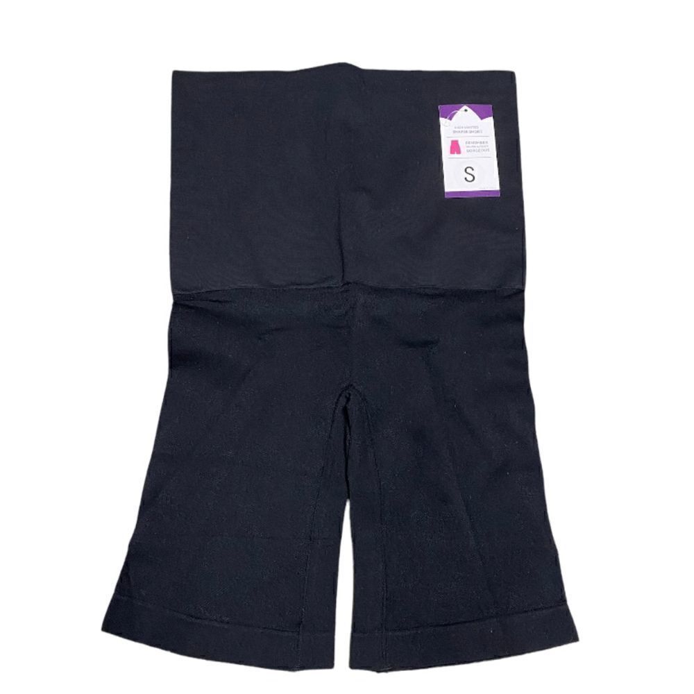 Empetua Black High Waisted Shaper Short Size Small NWT